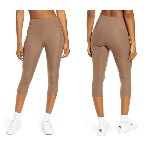 NWT GIRLFRIEND COLLECTIVE High Waist Capri Leggings Size XS - Picture 6 of 6